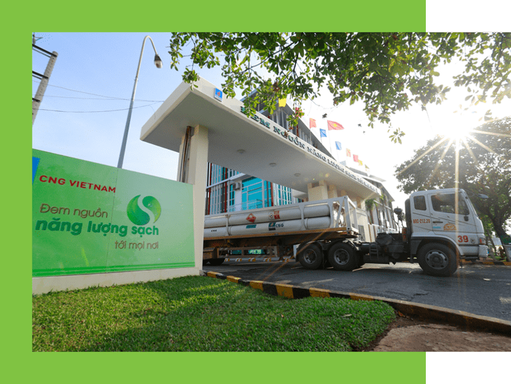 Một trong những trụ sở của CNG Việt Nam duy trì hình ảnh thương hiệu vì môi trường