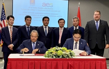 PV GAS và AES ký kết “Thỏa thuận liên doanh thành lập và vận hành Công ty TNHH Kho cảng LNG Sơn Mỹ”