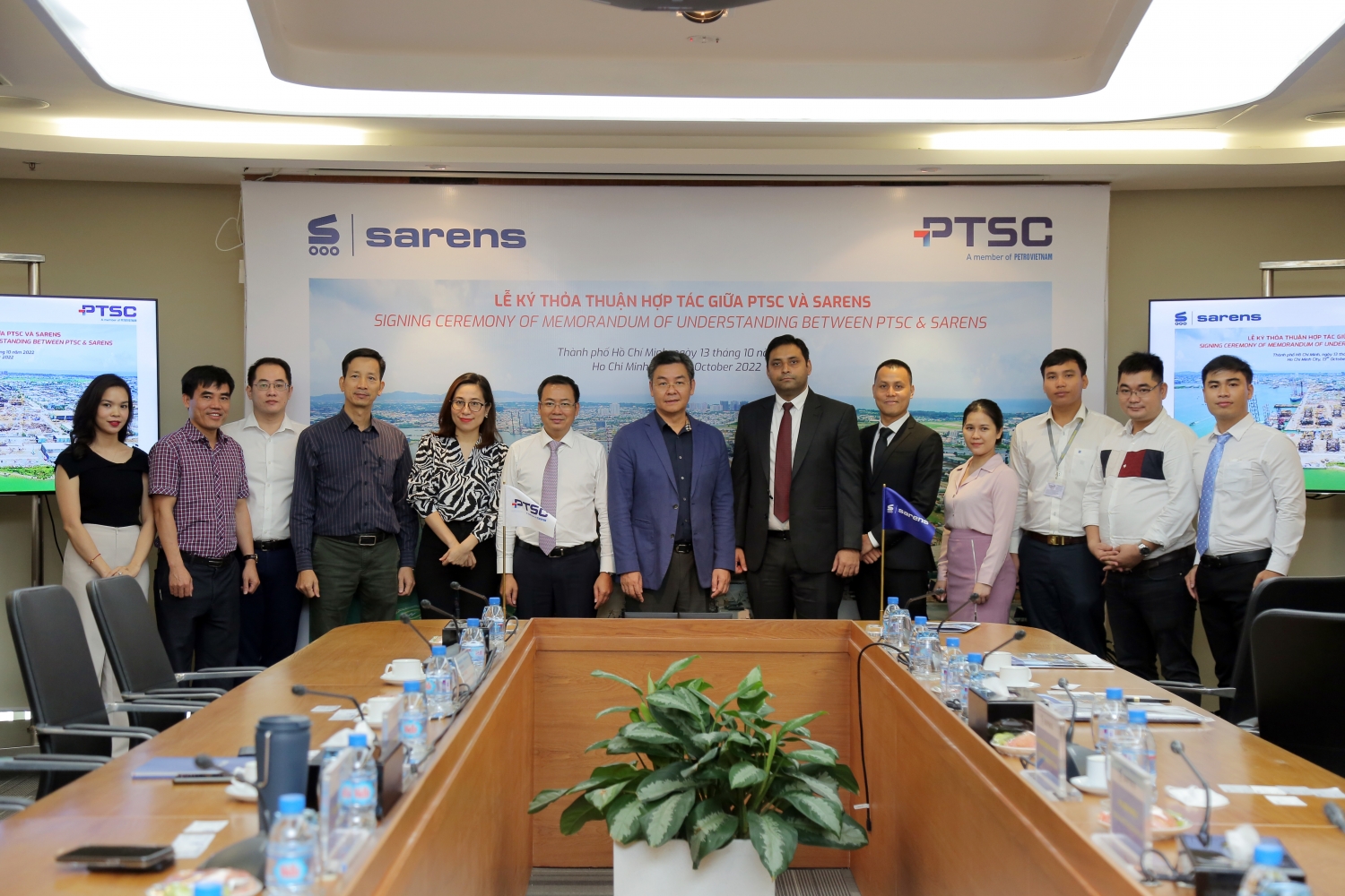 PTSC và SARENS ký kết Thỏa thuận hợp tác cho các dự án năng lượng tái tạo ngoài khơi