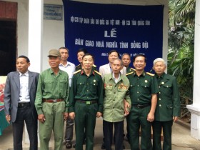 Hội CCB PVN trao nhà “Nghĩa tình đồng đội” tại Quảng Bình