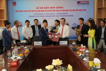 PTSC và PTSC Thanh Hóa ký kết hợp đồng vận hành đội tàu đóng mới