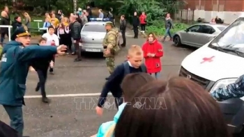 Tin Bộ Ngoại giao: Điện thăm hỏi về vụ xả súng tại trường học ở LB Nga