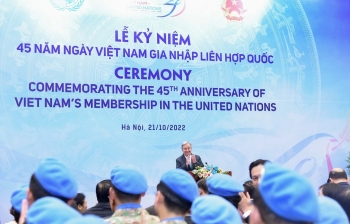 Việt Nam tổ chức trọng thể Lễ kỷ niệm 45 năm gia nhập Liên hợp quốc