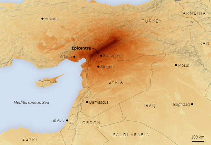 Hơn 1.700 người chết do thảm họa động đất ở Thổ Nhĩ Kỳ, Syria - 6
