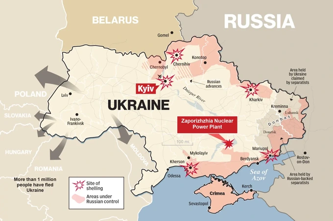 Tính toán của Nga khi kiểm soát nhà máy điện hạt nhân tại Ukraine - 4