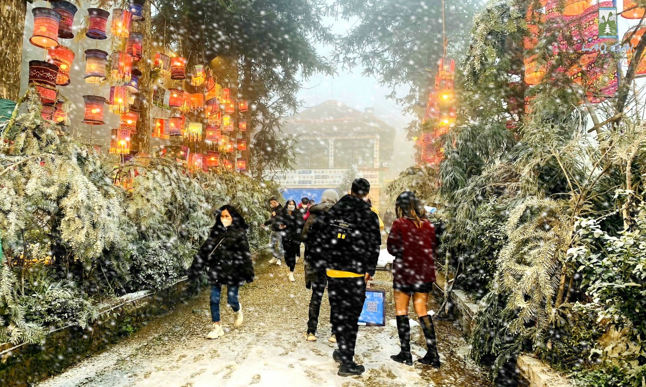 Lễ hội tuyết Sa Pa tổ chức đúng dịp Noel 2022