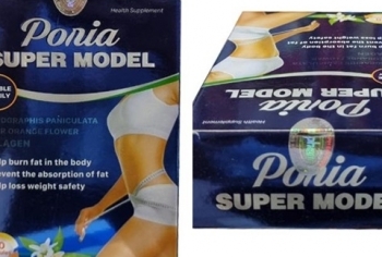 Cảnh báo sản phẩm giảm cân Poria super model có chứa chất cấm Sibutramine