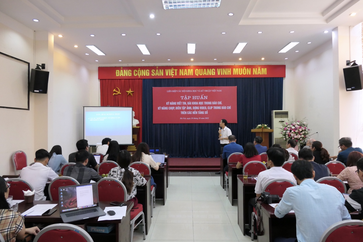 Liên hiệp Hội Việt Nam tập huấn nghiệp vụ cho các cơ quan báo chí và trang tin điện tử