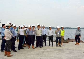 Lãnh đạo PVN làm việc tại Ban QLDA Long Phú 1 và Sông Hậu 1