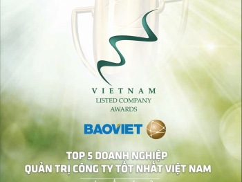 Tập đoàn Bảo Việt được vinh danh Top 5 Doanh nghiệp quản trị công ty tốt nhất năm 2021