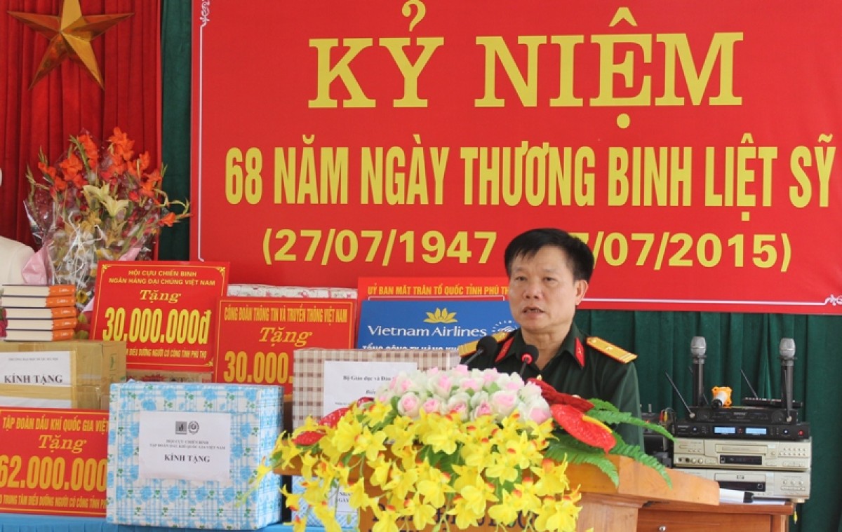 Tri ân người có công với cách mạng tỉnh Phú Thọ