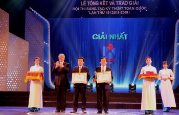 Giải pháp của Vietsovpetro đạt giải Nhất trong Hội thi Sáng tạo Kỹ thuật toàn quốc lần thứ 15