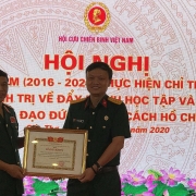 Hội CCB Việt Nam “Đẩy mạnh học tập và làm theo tư tưởng, đạo đức, phong cách Hồ Chí Minh”