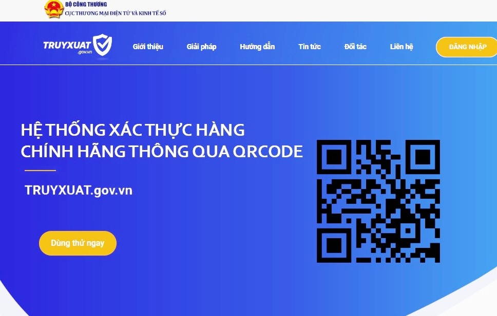 Hệ thống xác thực QRCode góp phần ngăn chặn hàng giả, hàng nhái cho doanh nghiệp