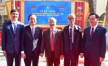 Tổng Bí thư, Chủ tịch nước dự lễ kỷ niệm 70 năm thành lập Trường THPT Nguyễn Gia Thiều