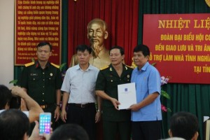 CCB Tập đoàn tặng quà tri ân người có công tại tỉnh Tuyên Quang