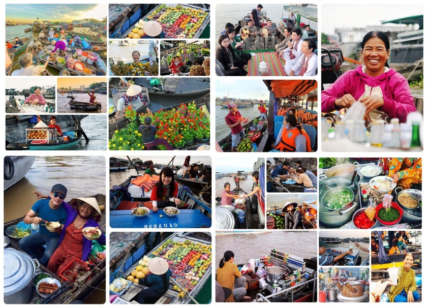 Lý do Chợ nổi Cái Răng được vào TOP 20 tour độc đáo Việt Nam