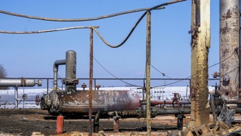 Mỏ khí đốt lâu đời nhất của Ukraine bị hư hại nặng do các cuộc tấn công của Nga
