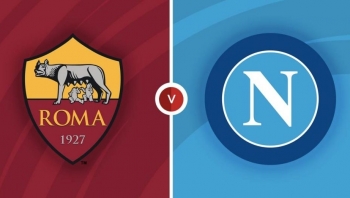 Link xem trực tiếp AS Roma vs Napoli (Serie A), 1h45 ngày 24/10