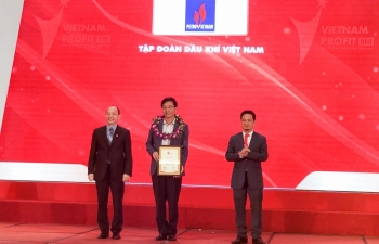 Vietnam Report vinh danh PVN đứng đầu Top 500 doanh nghiệp có lợi nhuận tốt nhất Việt Nam năm 2018