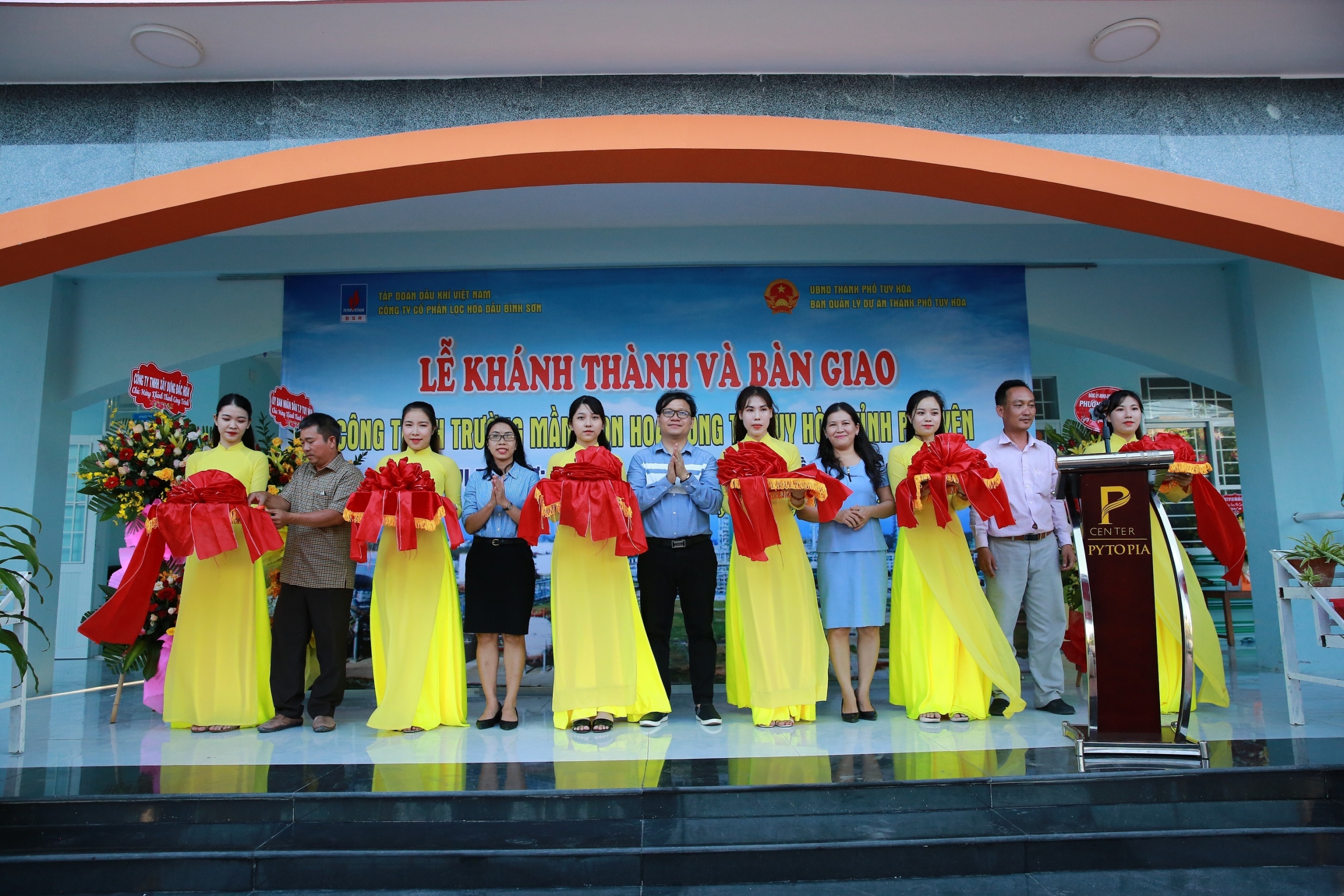 BSR - Khánh thành và bàn giao Trường Mầm non Hoa Hồng (Phú Yên)