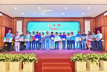 PVOIL Vũng Áng đạt giải Nhất hội thi “Đội bán hàng giỏi” năm 2018 khu vực phía Bắc